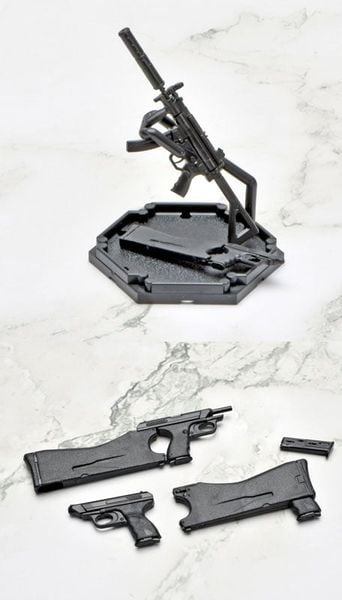 LittleArmory LA GG03 Claes MP5 VP70 Type 1/12 - Gunslinger Girl | Tomytec Plastic Model
