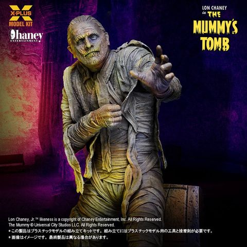 Lon Chaney Jr. as The Mummy 1/8 - The Mummy's Tomb | X PLUS Plastic Model