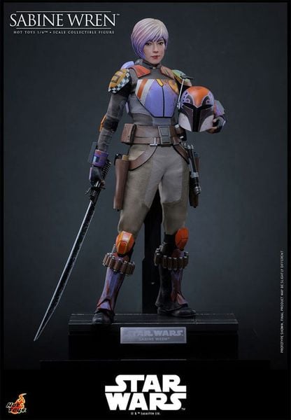 TV Masterpiece Sabine Wren 1/6 - Star Wars Rebels | Hot Toys Figure