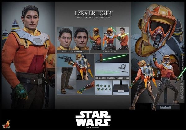 TV Masterpiece 1/6 Ezra Bridger - Star Wars Rebels | Hot Toys Figure