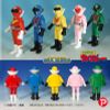 Vinyl Archives Project Popy Seizoroi Himitsu Sentai Goranger Hurricane Set - Himitsu Sentai Goranger | PLEX Figure