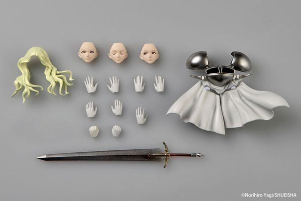 Revoltech Teresa of the Faint Smile - CLAYMORE | Kaiyodo Figure