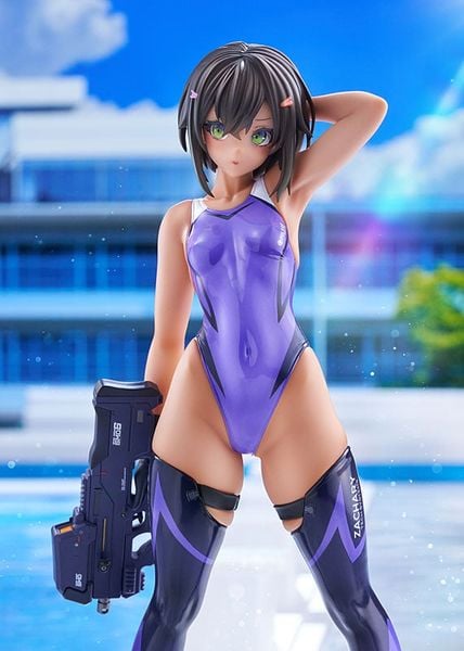 Buchou-chan of the Swimming Club Purple Swimsuit Ver. 1/7 - ARMS NOTE | AMAKUNI Figure
