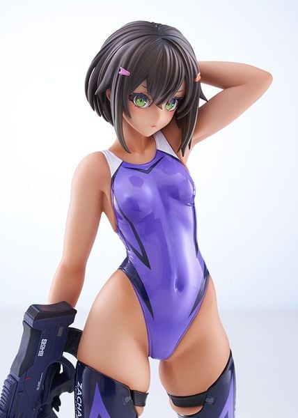 Buchou-chan of the Swimming Club Purple Swimsuit Ver. 1/7 - ARMS NOTE | AMAKUNI Figure