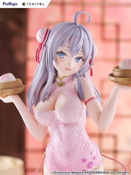 TENITOL TALL Alya Chinese Dress ver. Alisa Mikhailovna Kujou - Alya Sometimes Hides Her Feelings in Russian | FURYU Figure