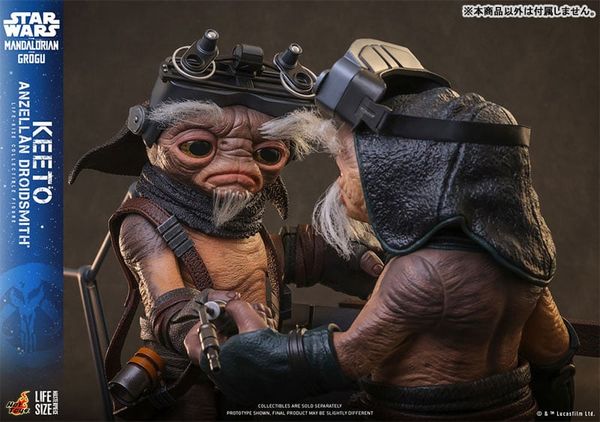 Life-size Masterpiece 1/1 Keeto Anzellan Droidsmith - Star Wars The Mandalorian | Hot Toys Figure