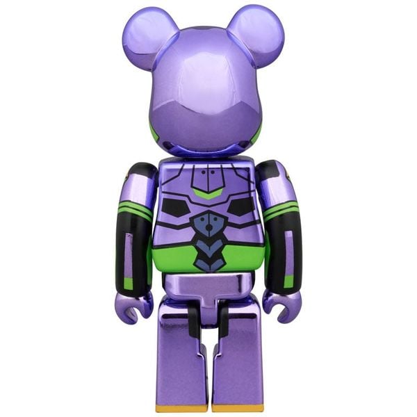BE@RBRICK Evangelion Unit 01 & Evangelion Unit 13 New Paint Plating Edition 2PCS SET - Evangelion 3.0+1.0 Thrice Upon a Time | Medicom Toy Goods