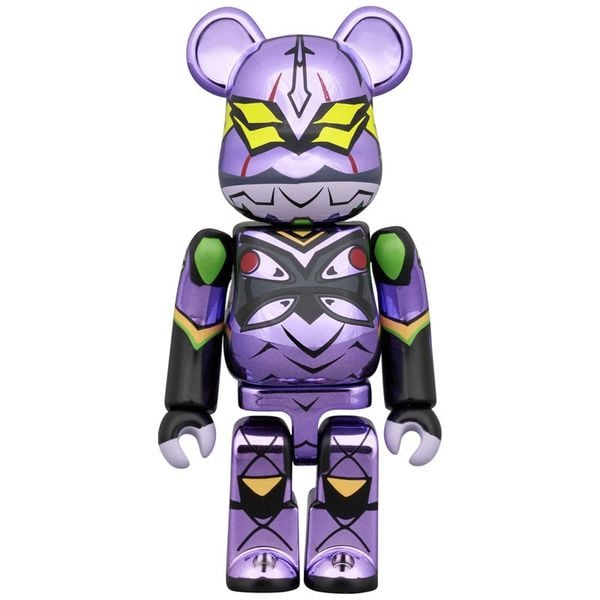 BE@RBRICK Evangelion Unit 01 & Evangelion Unit 13 New Paint Plating Edition 2PCS SET - Evangelion 3.0+1.0 Thrice Upon a Time | Medicom Toy Goods