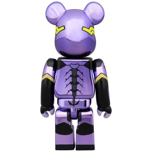 BE@RBRICK Evangelion Unit 01 & Evangelion Unit 13 New Paint Plating Edition 2PCS SET - Evangelion 3.0+1.0 Thrice Upon a Time | Medicom Toy Goods