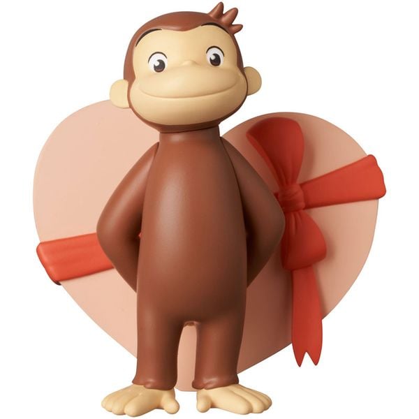 UDF No.955 Curious George Curious George w/ Heart - Curious George | Medicom Toy Figure
