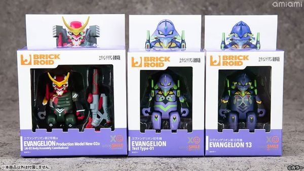 BRICKROID Evangelion Test Type-01 Rebuild of Evangelion | Good Smile Company Figure