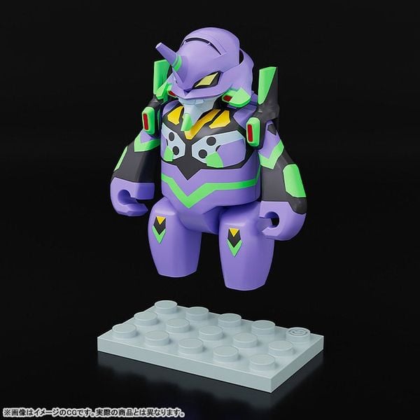 BRICKROID Evangelion Test Type-01 Rebuild of Evangelion | Good Smile Company Figure