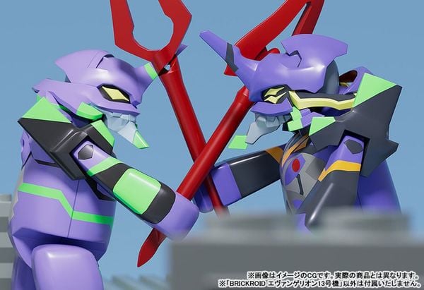 BRICKROID Evangelion Production Model 13 Rebuild of Evangelion | Good Smile Company Figure