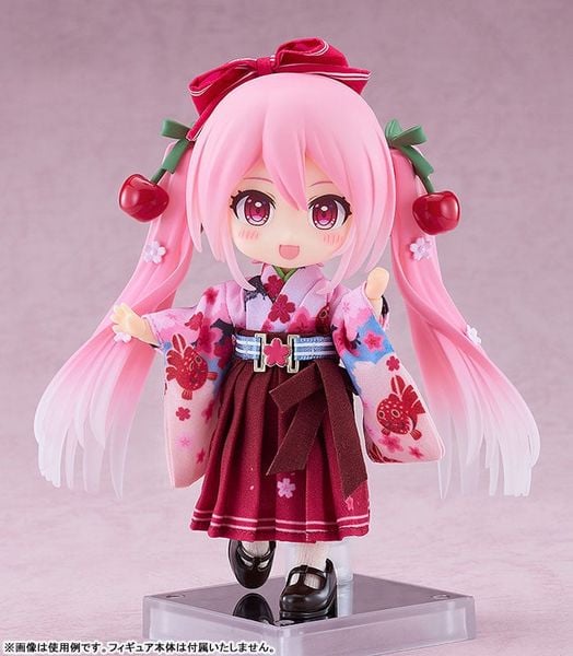 Nendoroid Doll Outfit Set Hatsune Miku Sakura Miku Hirohako 2025 Ver. Hirosaki - Character Vocal Series 01 | Good Smile Company Goods