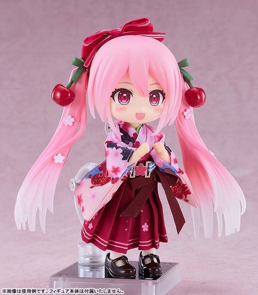 Nendoroid Doll Outfit Set Hatsune Miku Sakura Miku Hirohako 2025 Ver. Hirosaki - Character Vocal Series 01 | Good Smile Company Goods