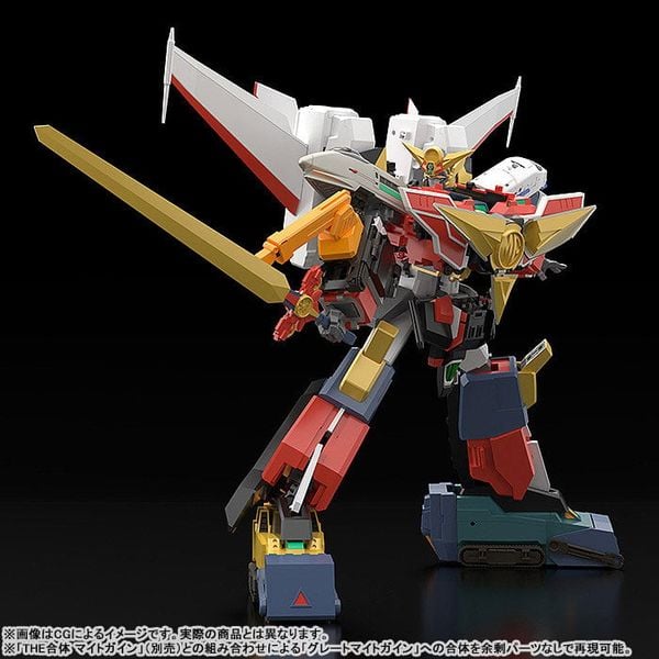 THE GATTAI Might Kaiser - The Brave Express Might Gaine | Good Smile Company Figure