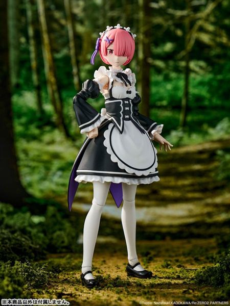 KADOKAWA PLASTIC MODEL SERIES Ram DX ver. Plastic Model - ReZERO Starting Life in Another World | KADOKAWA Plastic Model