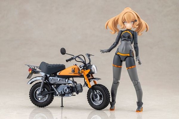 Megami Device PUNI MOFU RACING TU with Honda Z50J-1 Monkey - Megami Device | Kotobukiya Plastic Model