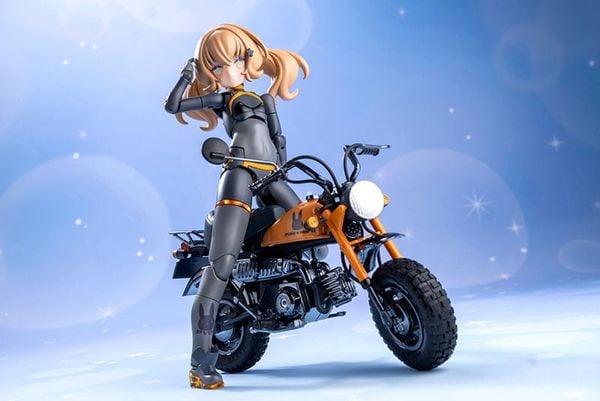 Megami Device PUNI MOFU RACING TU with Honda Z50J-1 Monkey - Megami Device | Kotobukiya Plastic Model