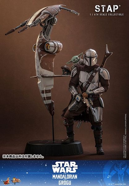 Movie Masterpiece STAP 1/6 Scale Vehicle - Star Wars The Mandalorian | Hot Toys Vehicle