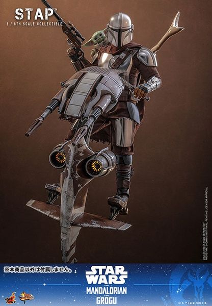 Movie Masterpiece STAP 1/6 Scale Vehicle - Star Wars The Mandalorian | Hot Toys Vehicle