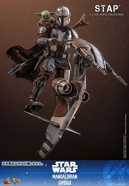 Movie Masterpiece STAP 1/6 Scale Vehicle - Star Wars The Mandalorian | Hot Toys Vehicle