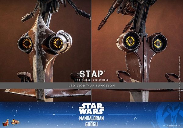 Movie Masterpiece STAP 1/6 Scale Vehicle - Star Wars The Mandalorian | Hot Toys Vehicle