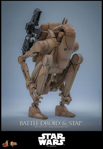 Movie Masterpiece Battle Droid & STAP 1/6 Star Wars Episode I The Phantom Menace | Hot Toys Figure