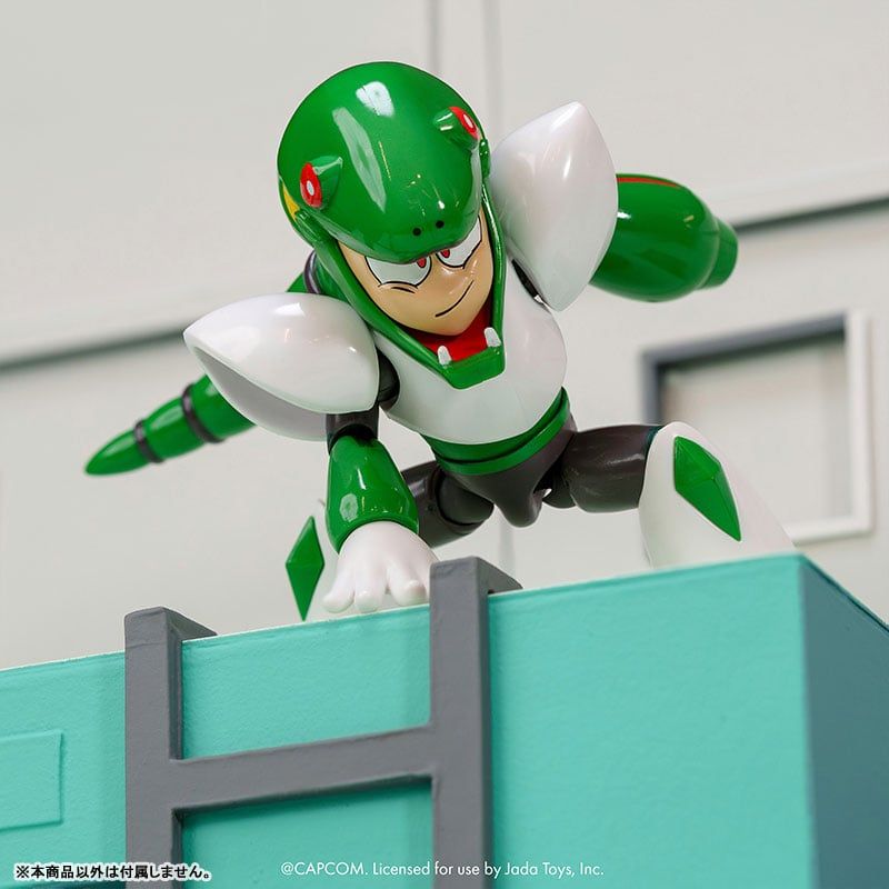 Action Figure Snake Man 1/12 Mega Man Rockman | Jada Toys Figure