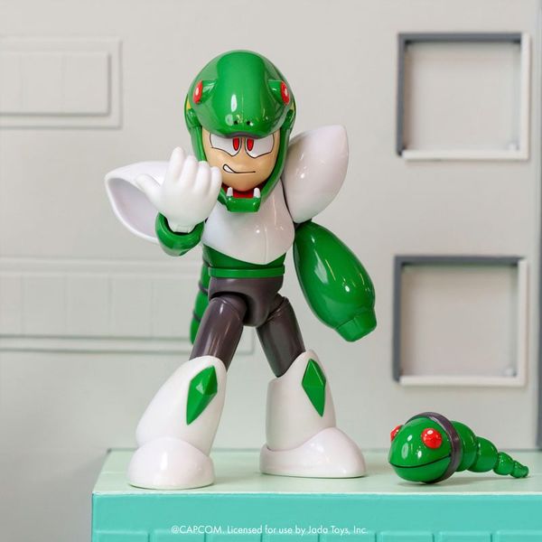 Action Figure Snake Man 1/12 Mega Man Rockman | Jada Toys Figure