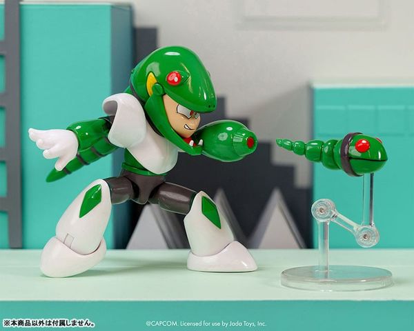 Action Figure Snake Man 1/12 Mega Man Rockman | Jada Toys Figure