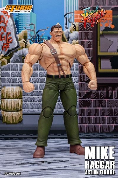 Action Figure Mike Haggar - Final Fight | Storm Collectibles Figure