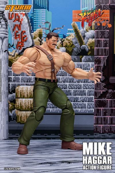 Action Figure Mike Haggar - Final Fight | Storm Collectibles Figure
