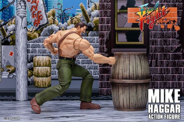 Action Figure Mike Haggar - Final Fight | Storm Collectibles Figure