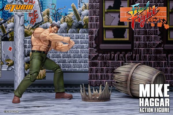 Action Figure Mike Haggar - Final Fight | Storm Collectibles Figure