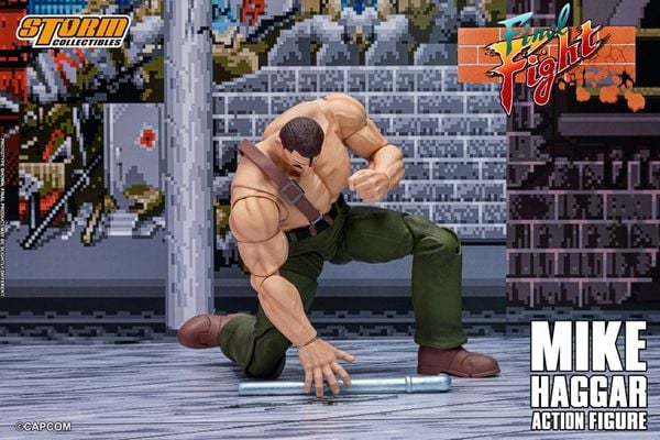 Action Figure Mike Haggar - Final Fight | Storm Collectibles Figure