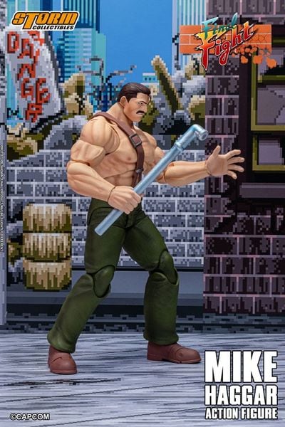 Action Figure Mike Haggar - Final Fight | Storm Collectibles Figure