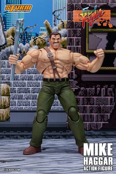 Action Figure Mike Haggar - Final Fight | Storm Collectibles Figure