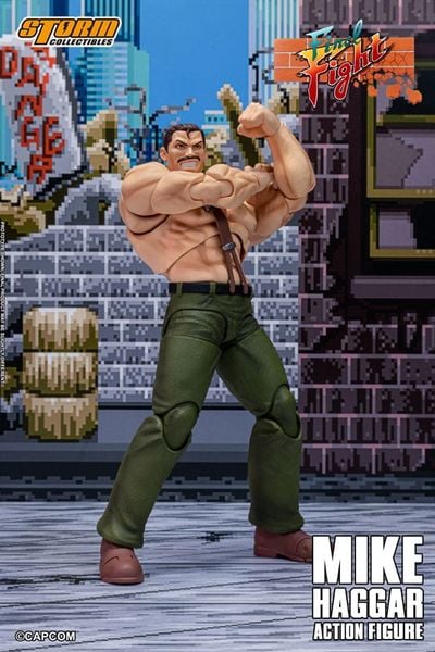 Action Figure Mike Haggar - Final Fight | Storm Collectibles Figure