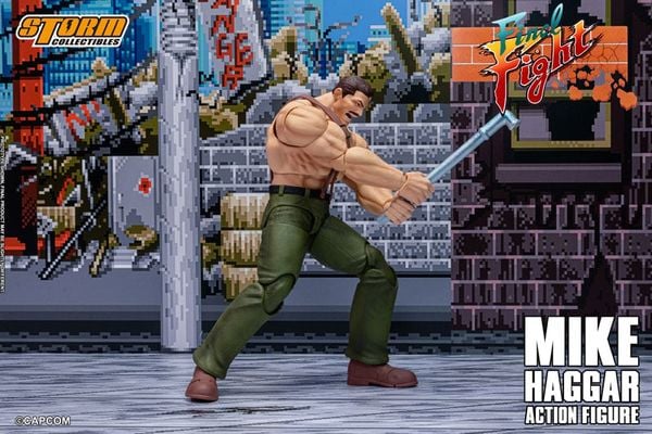 Action Figure Mike Haggar - Final Fight | Storm Collectibles Figure