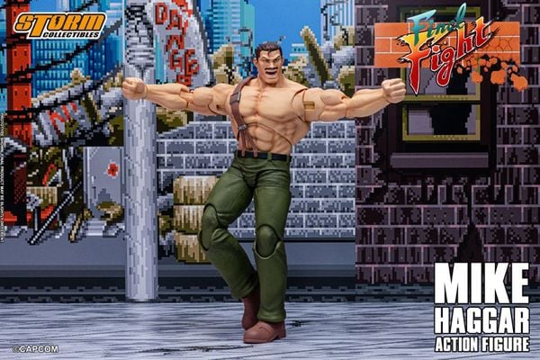 Action Figure Mike Haggar - Final Fight | Storm Collectibles Figure