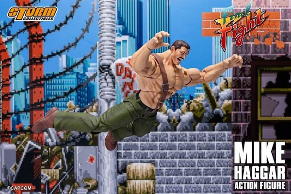 Action Figure Mike Haggar - Final Fight | Storm Collectibles Figure