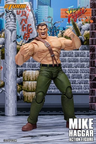 Action Figure Mike Haggar - Final Fight | Storm Collectibles Figure