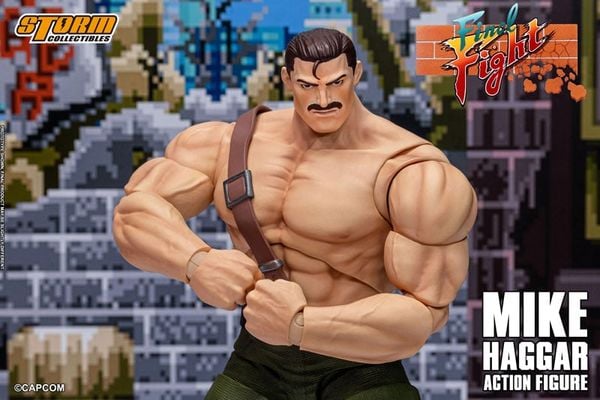 Action Figure Mike Haggar - Final Fight | Storm Collectibles Figure