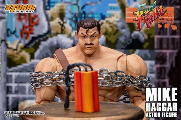 Action Figure Mike Haggar - Final Fight | Storm Collectibles Figure