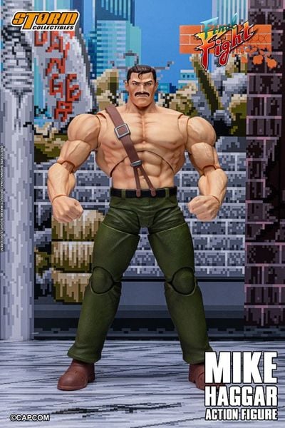 Action Figure Mike Haggar - Final Fight | Storm Collectibles Figure
