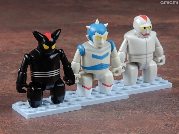 BRICKROID TETSUJIN28 Robots Set BLACK OX Gilbert Bakkasu - Tetsujin 28 go | Good Smile Company Figure