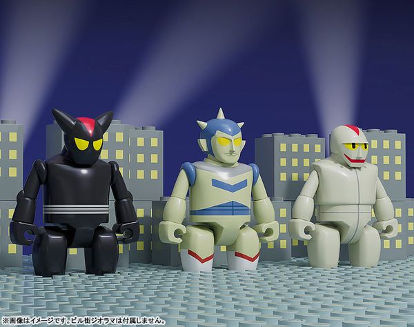 BRICKROID TETSUJIN28 Robots Set BLACK OX Gilbert Bakkasu - Tetsujin 28 go | Good Smile Company Figure