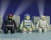 BRICKROID TETSUJIN28 Robots Set BLACK OX Gilbert Bakkasu - Tetsujin 28 go | Good Smile Company Figure