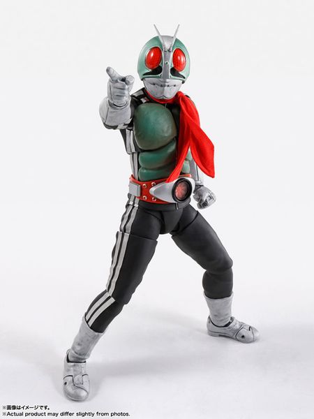 S.H.Figuarts Shinkocchou Seihou New Kamen Rider 1 Eikou no Showa Rider Edition Kamen Rider | BANDAI SPIRITS Figure